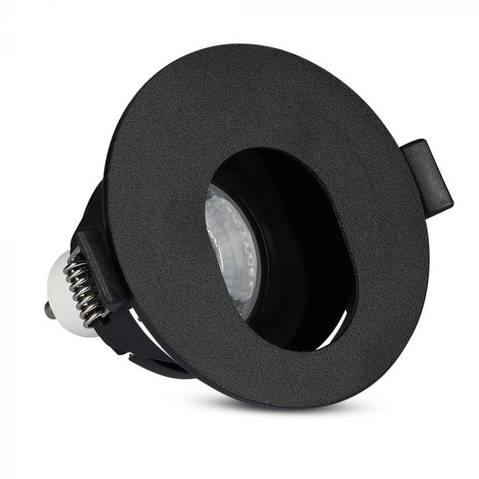 Carcasa Spot GU10, Negru, Rotund, IP20, Rotund [4]