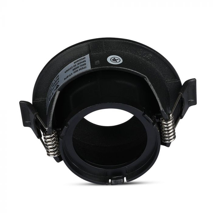 Carcasa Spot GU10, Negru, Rotund, IP20, Rotund [2]