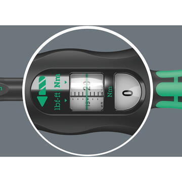 Cheie dinamometrică Wera pentru scule de inserție Click-Torque X 7 (negru/verde, cu inserție pătrată 14x18mm) [2]