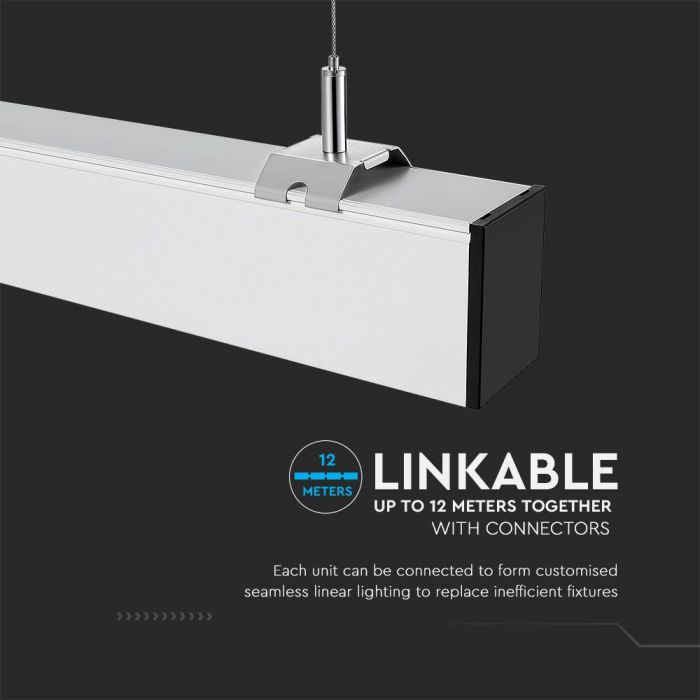 Corp Liniar LED V-TAC, 40W, 4000K, IP20 [7]