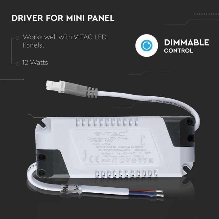 Driver Dimabil V-TAC, pentru mini panouri Led [3]