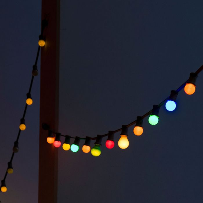 Ghirlandă Luminoasă LED 5m. 10 x 0.5W EU Becuri RGBY [3]
