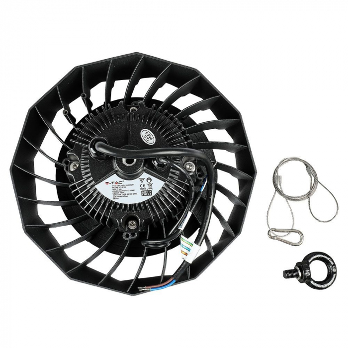 Highbay LED V-TAC, 100W, 18000lm, 180lm/W, Cip Samsung, Dimabil, 120°, 5 ani Garantie, 4000K [4]