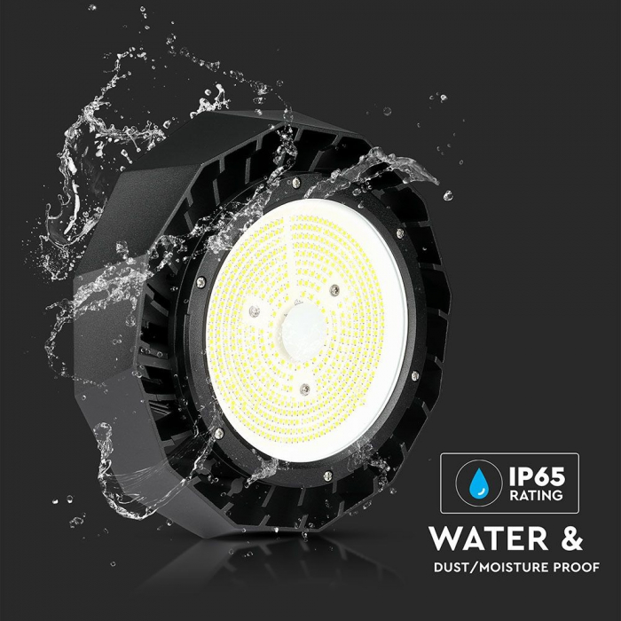 Highbay LED V-TAC, 100W, 18000lm, 180lm/W, Cip Samsung, Dimabil, 120°, 5 ani Garantie, 4000K [10]