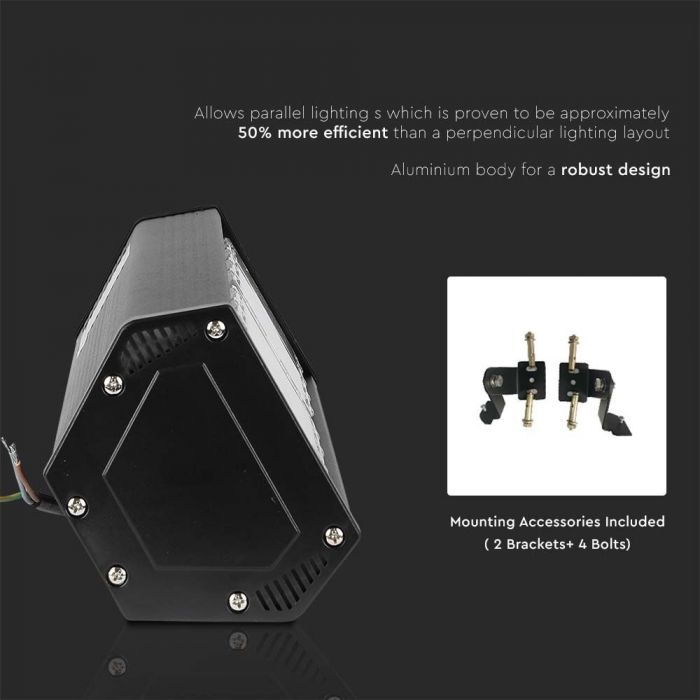 Highbay Linear LED V-TAC,  Cip SAMSUNG,  200W,  Corp Negru,  4000K [7]