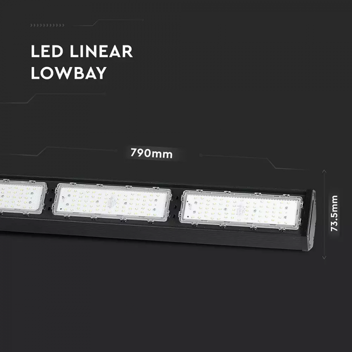 Highbay liniar LED V-TAC, 150W, Cip Samsung, 120lm/W, 5 ani garantie [9]