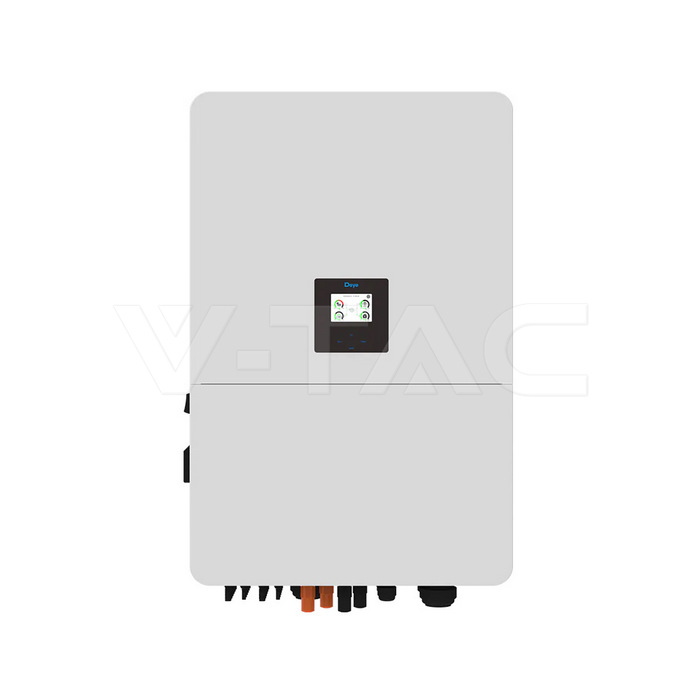 Invertor Deye SUN-80K-SG02HP3-EU-EM6 80kW, IP65, Trifazat, Hibrid, 10 ani Garantie, Display LCD, Intrare pentru Generator, High Voltage [1]