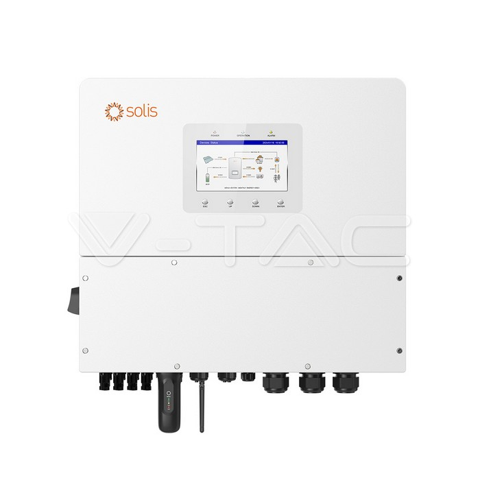 Invertor Solis Hibrid 12kWh S6-EH3P12K-H Trifazat High Voltage [2]