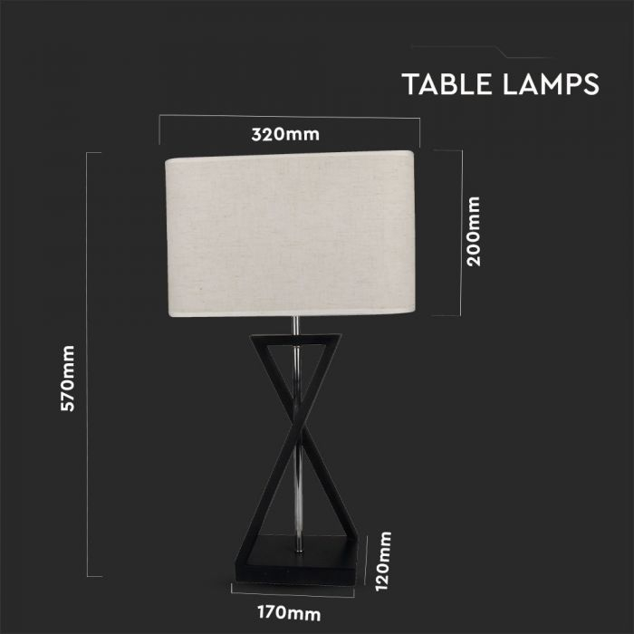Lampa de birou LED V-TAC, Cu intrerupator, E27 [3]