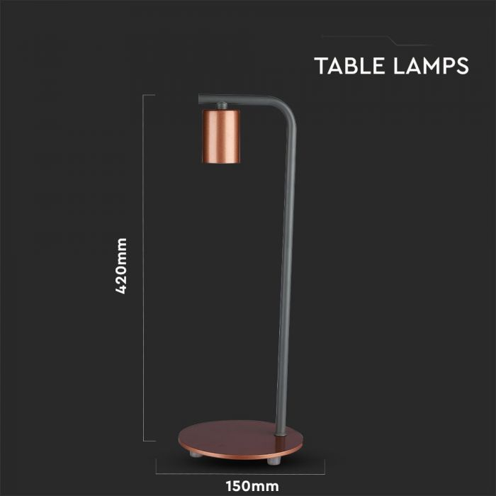 Lampa de birou V-TAC, Soclu E27, Cu intrerupator [3]