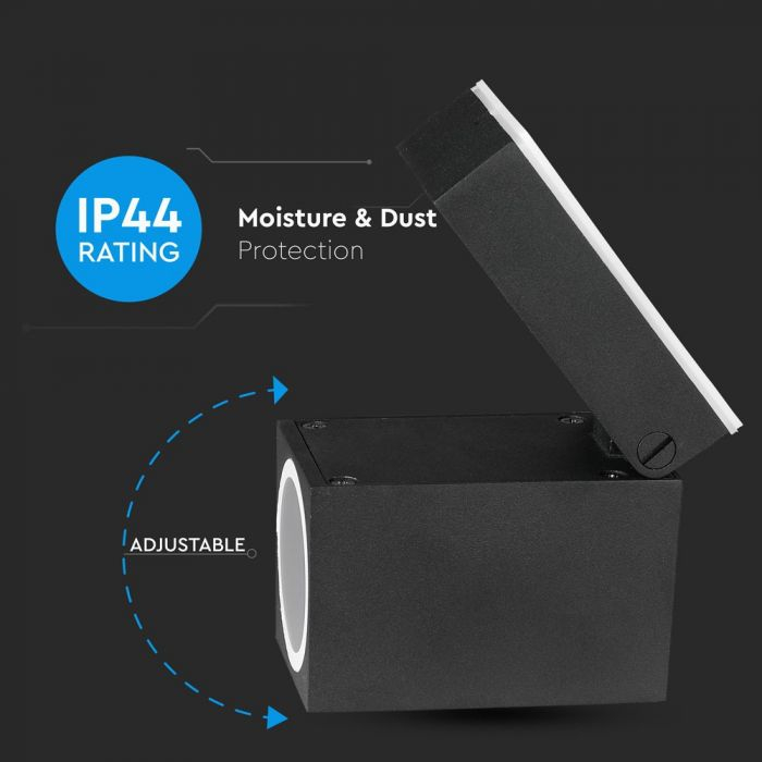 Lampa de perete din Aluminiu V-TAC, GU10, Ajustabil [7]