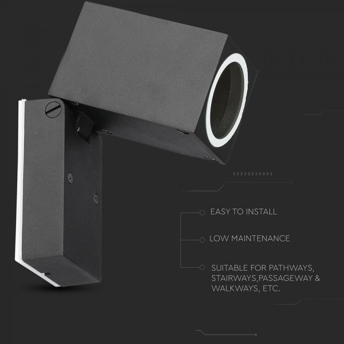 Lampa de perete din Aluminiu V-TAC, GU10, Ajustabil [9]