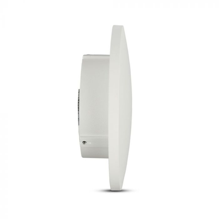 Lampa de perete,  Led, 5W, 3000K, IP65,  Rotunda, Alba [2]