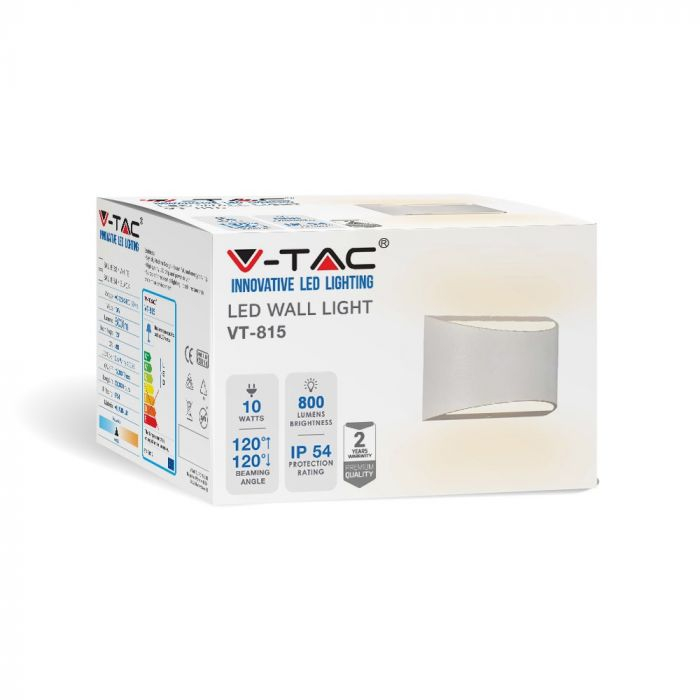 Lampa de perete LED V-TAC, 10W, 4000K, IP54 [2]