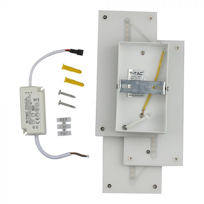 Lampa de perete LED V-TAC, 12W, 4000K, IP20 [4]