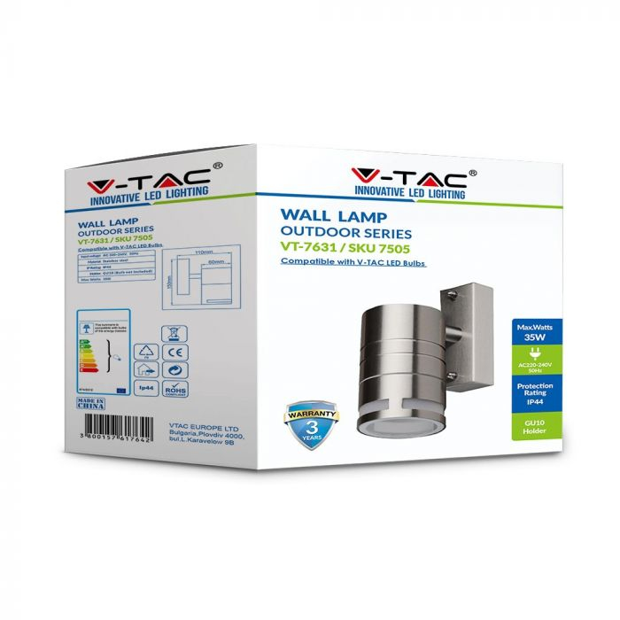 Lampa de perete LED V-TAC, GU10, IP44 [2]