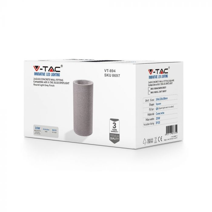 Lampa de perete LED V-TAC, Soclu GU10, IP20 [2]
