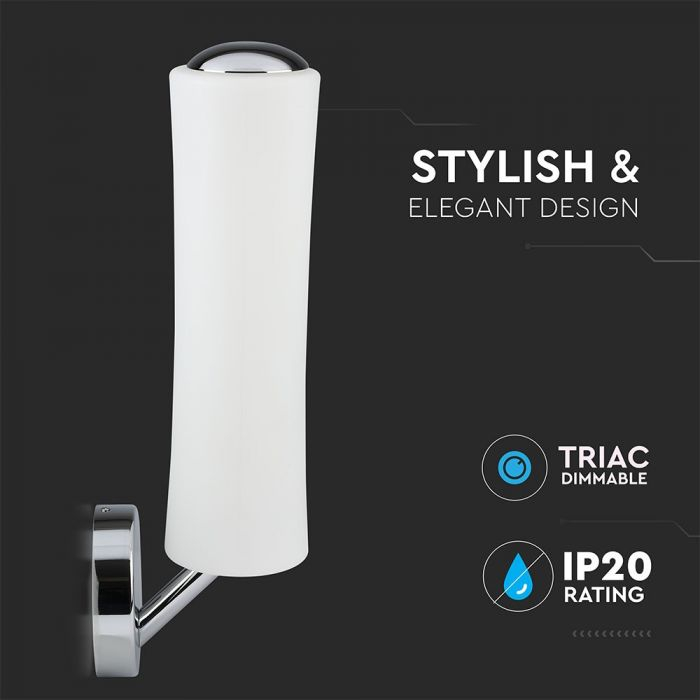 Lampa LED de perete V-TAC, 18W, Dimabila, Lumina Calda [6]