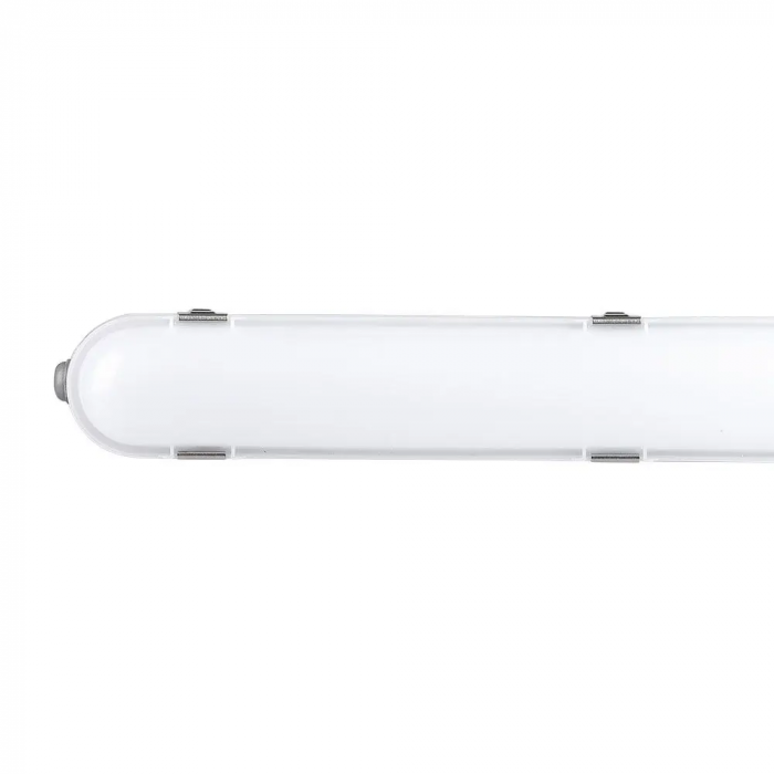 Lampa LED Industriala V-TAC, 36W, KIT EMERGENTA, IP65, 120cm, 120lm/W, Cip Samsung, SS Clips, Dispersor Mat [3]