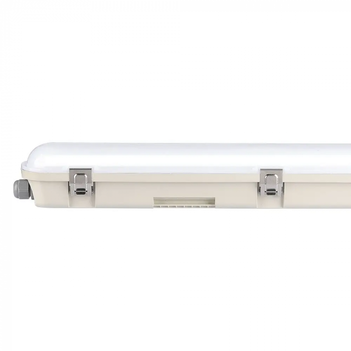 Lampa LED Industriala V-TAC, 48W, KIT EMERGENTA, IP65, 150cm, 120lm/W, Cip Samsung, SS Clips, Dispersor Mat [2]