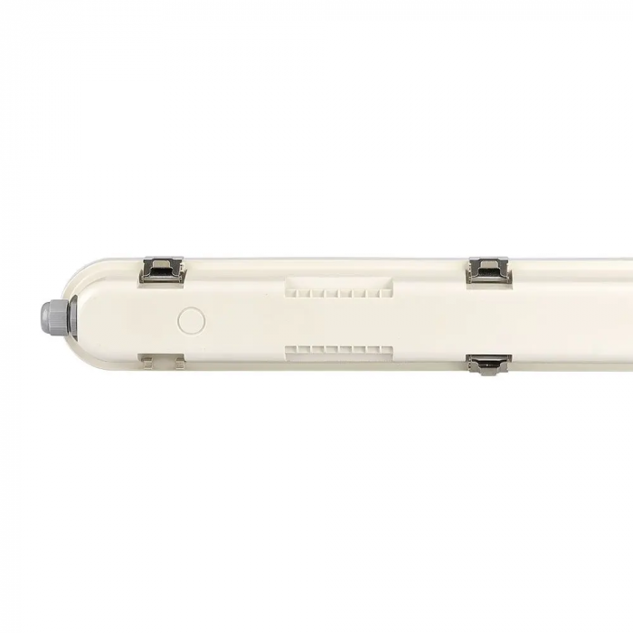 Lampa LED Industriala V-TAC, 48W, KIT EMERGENTA, IP65, 150cm, 120lm/W, Cip Samsung, SS Clips, Dispersor Mat [4]