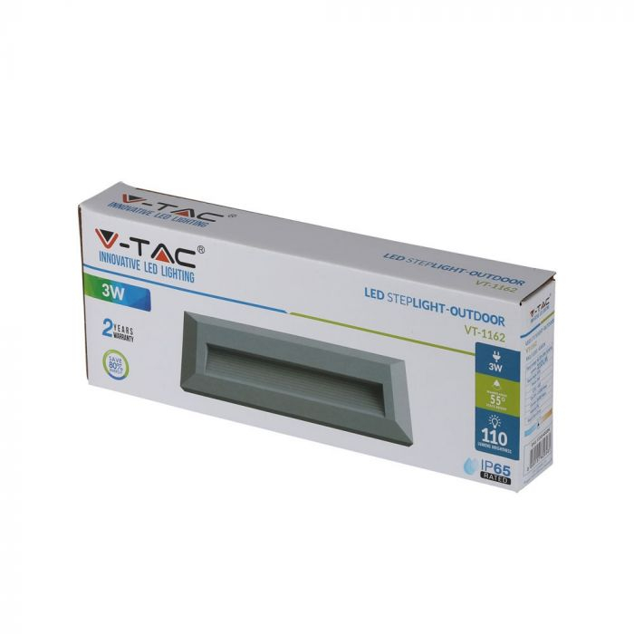 Lampa Led pentru scara V-TAC, 3W, 3000K, Montaj aplicat [5]