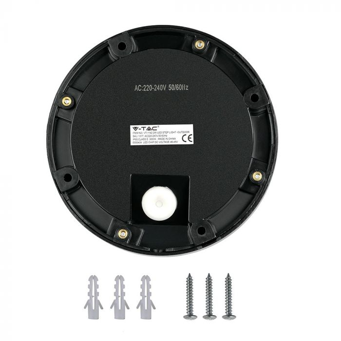 Lampa Led pentru scara V-TAC,  corp negru rotund [5]