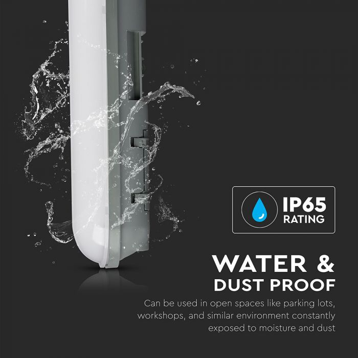 Lampa LED rezistenta la apa V-TAC,1500mm, 48W, Alb rece [8]