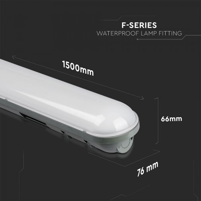 Lampa LED rezistenta la apa V-TAC,1500mm, 48W, Alb rece [6]