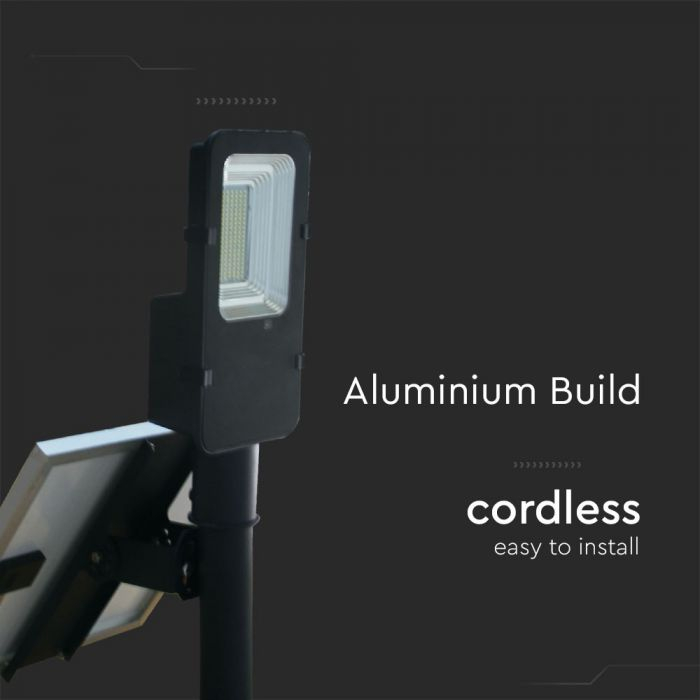 Lampa stradala cu panou solar, 50W, 4000K, IP65 [7]