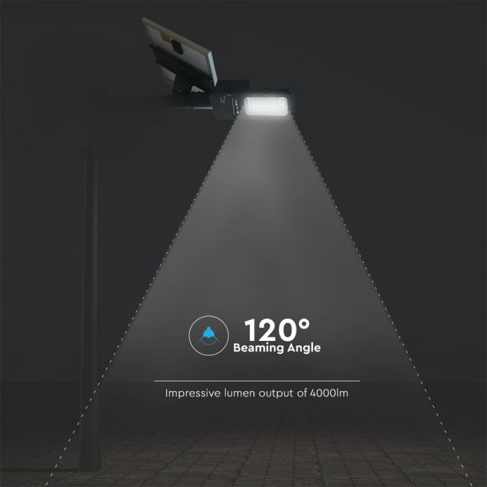 Lampa stradala cu panou solar, 50W, 4000K, IP65 [5]