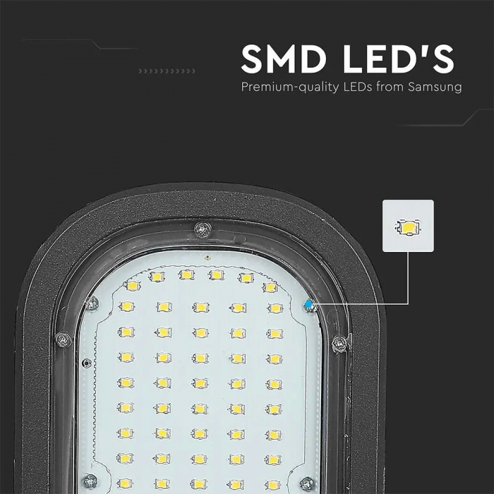 Lampa Stradala LED V-TAC, 30W, Cip Samsung, 2350lm, 3 ani garantie [7]