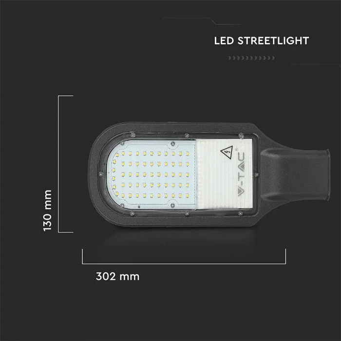 Lampa Stradala LED V-TAC, 30W, Cip Samsung, 2350lm, 3 ani garantie [5]