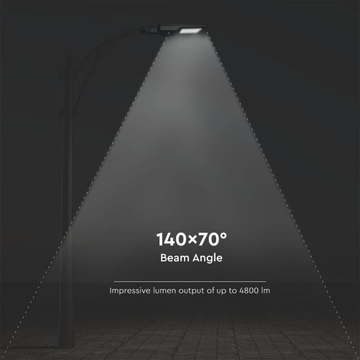 Lampa stradala solara V-TAC, 40W, 6000K, Senzor PIR [7]