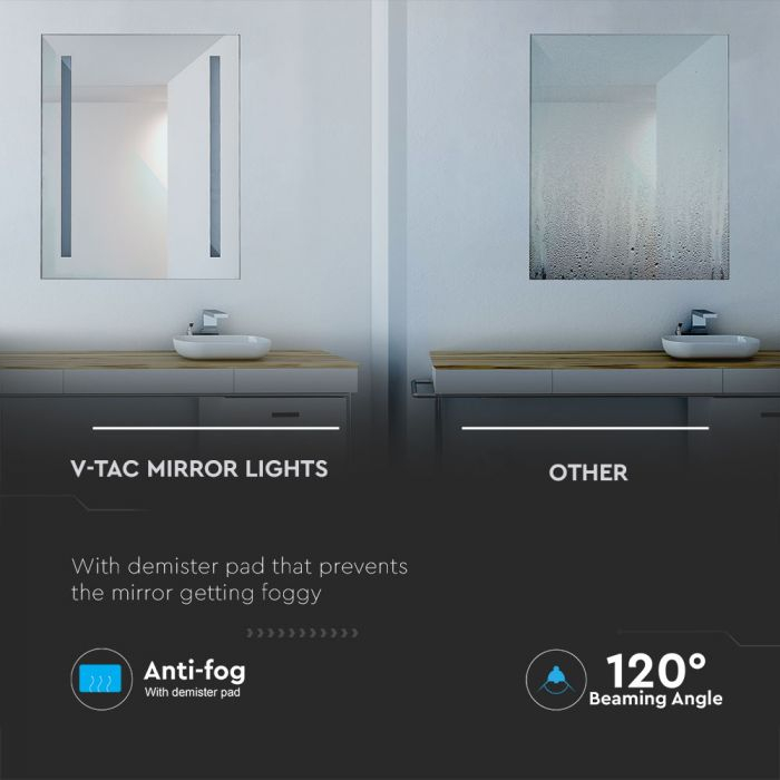 Oglinda LED V-TAC, 17W, 6400K [5]