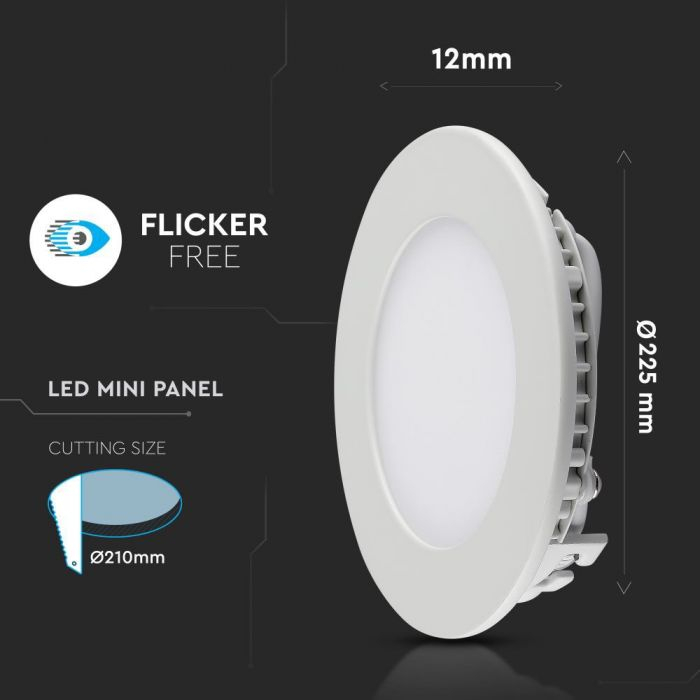 Panou LED 18W, V-TAC, Montaj Incastrat [3]
