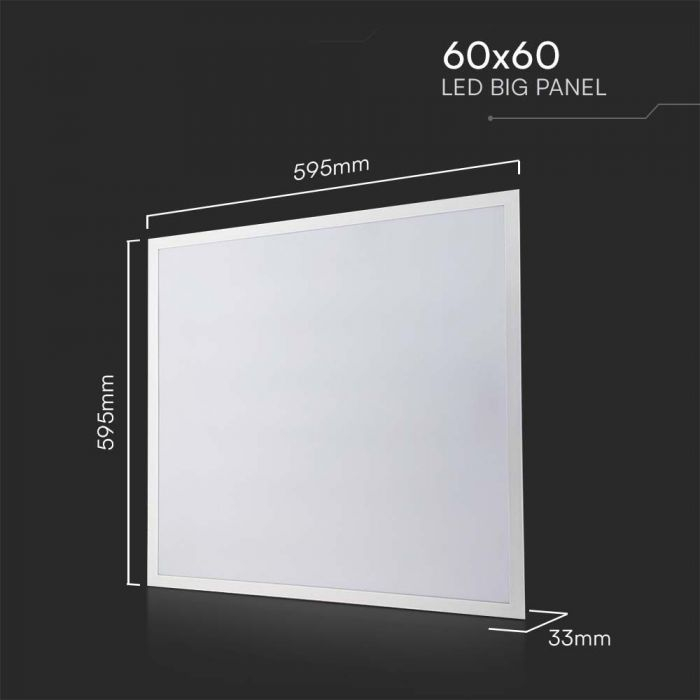 Panou LED 36W 600x600mm Backlit 120lm/W 4000K [4]