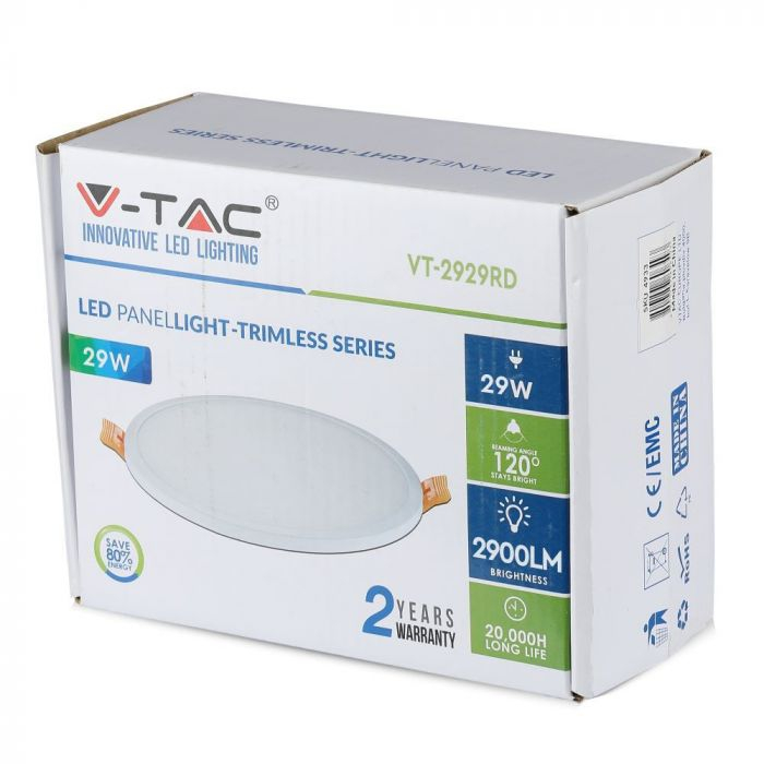 Panou Led V-TAC, 29W ,3000K [3]