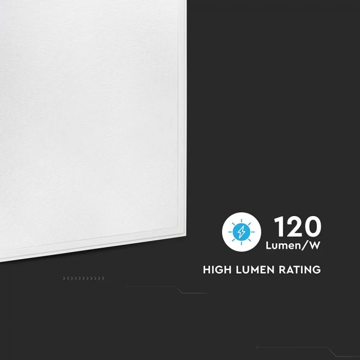 Panou LED V-TAC 60x60, 40W, 4950lm, 4500K, Lumina Neutra, Montaj Incastrat [4]