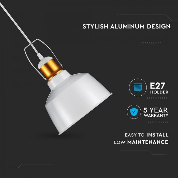 Pendul Aluminiu, Alb, V-TAC [6]