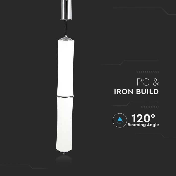 Pendul LED V-TAC, 32W, Dimabil, Lumina Calda [2]