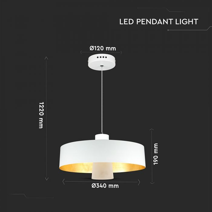 Pendul LED V-TAC, 7W, Lumina Calda [6]