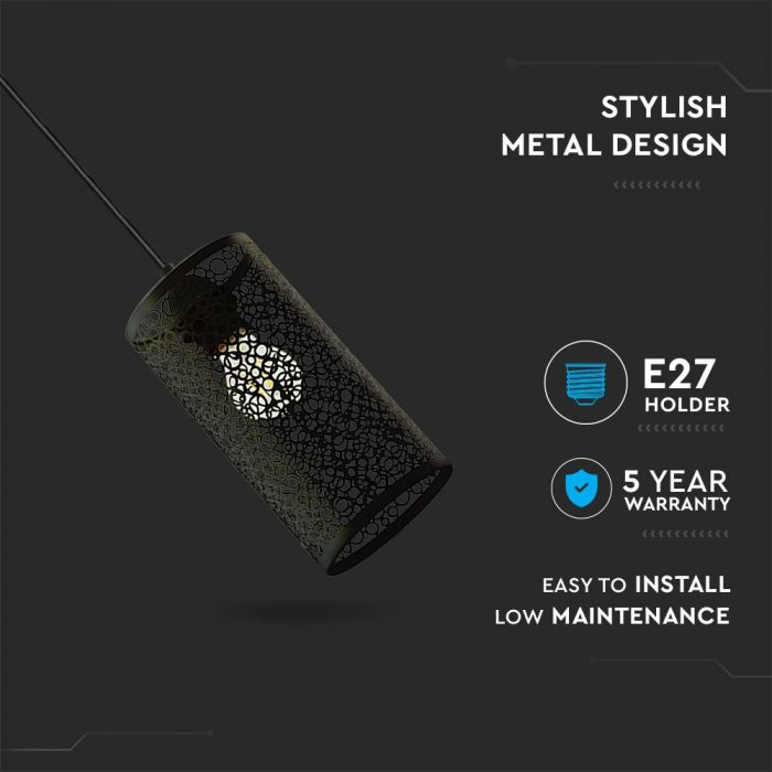 Pendul negru mat V-TAC [4]