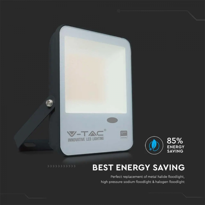 Proiector LED V-TAC, Cip SAMSUNG, 100lm/W, Senzor de Lumina Integrat, 5 ani Garantie [7]