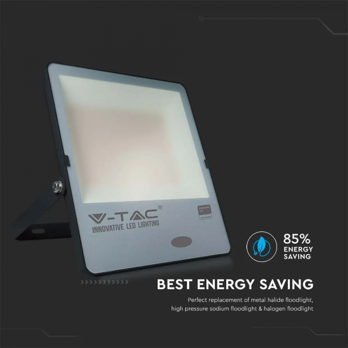 Proiector LED V-TAC, Cip SAMSUNG, 100lm/W, Senzor de Lumina Integrat, 5 ani Garantie [7]