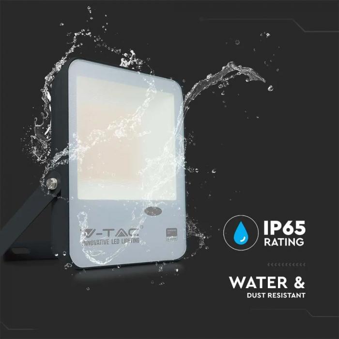 Proiector LED V-TAC, Cip SAMSUNG, 100lm/W, Senzor de Lumina Integrat, 5 ani Garantie [9]