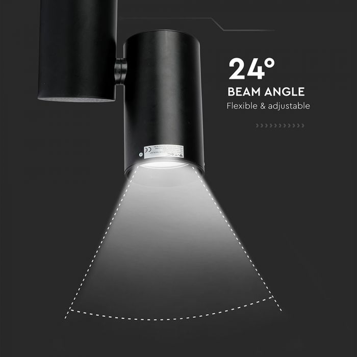 Proiector LED V-TAC, Montaj pe sina, 30W, 6400k [8]