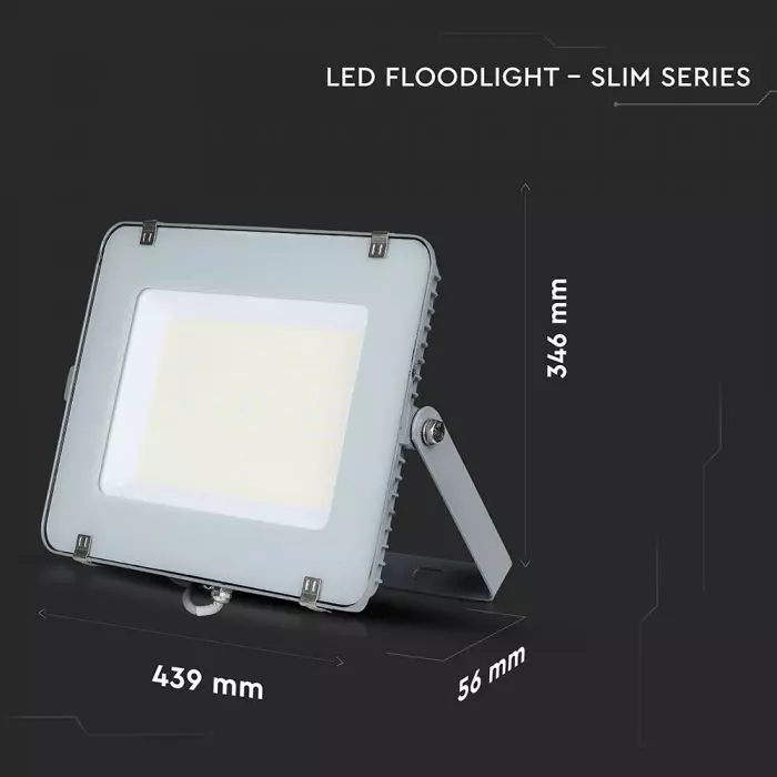 Proiector LED V-TAC Slim, 200W, Cip SAMSUNG, 120lm/w, 24000lm [10]