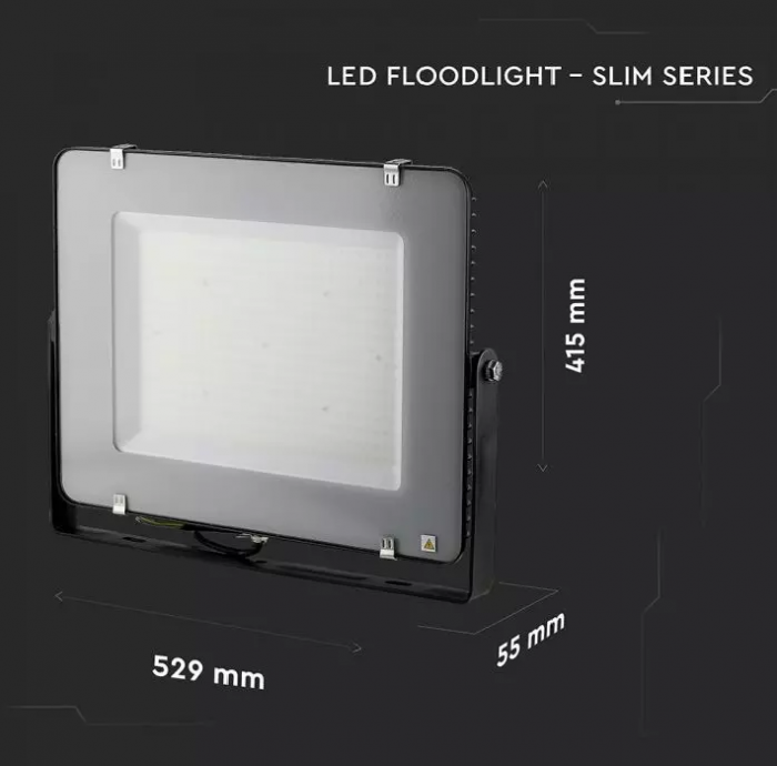 Proiector LED V-TAC Slim, 300W, Cip SAMSUNG, 120lm/w, 36000lm [9]