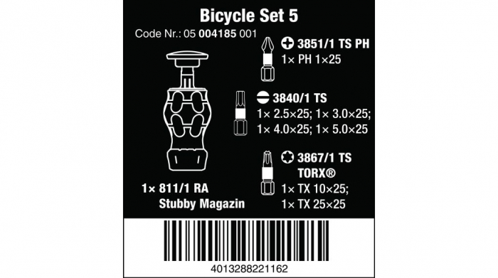 Set chei bicicleta WERA [2]